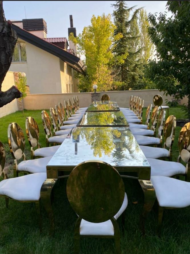اجاره انواع میز و صندلی برای مراسم