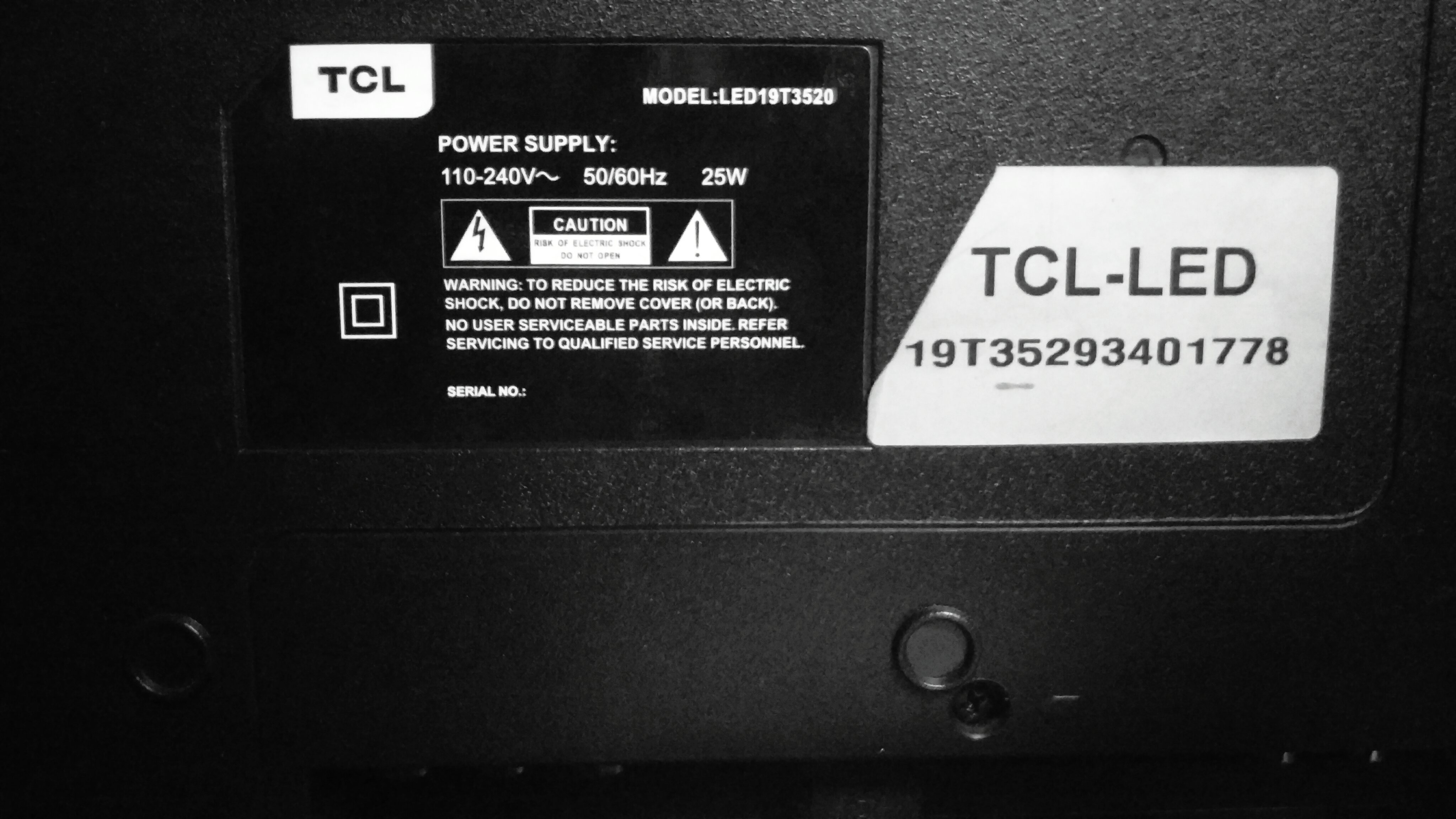 تلویزیون TCL 19T3520 LED TV تلویزیون تی سی