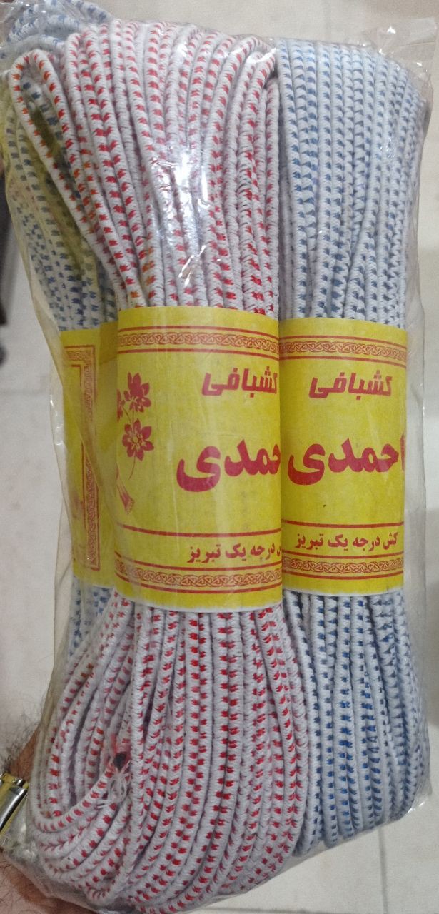 کشبافی احمدی تولید کننده کش رشته ای یا کش شلوار در رنگ ها و طرح های متنوع با کیفیت عالی