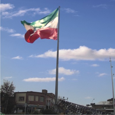  پایه پرچم مرتفع -دکل پرچم گالوانیزه گرم | شهر سامان